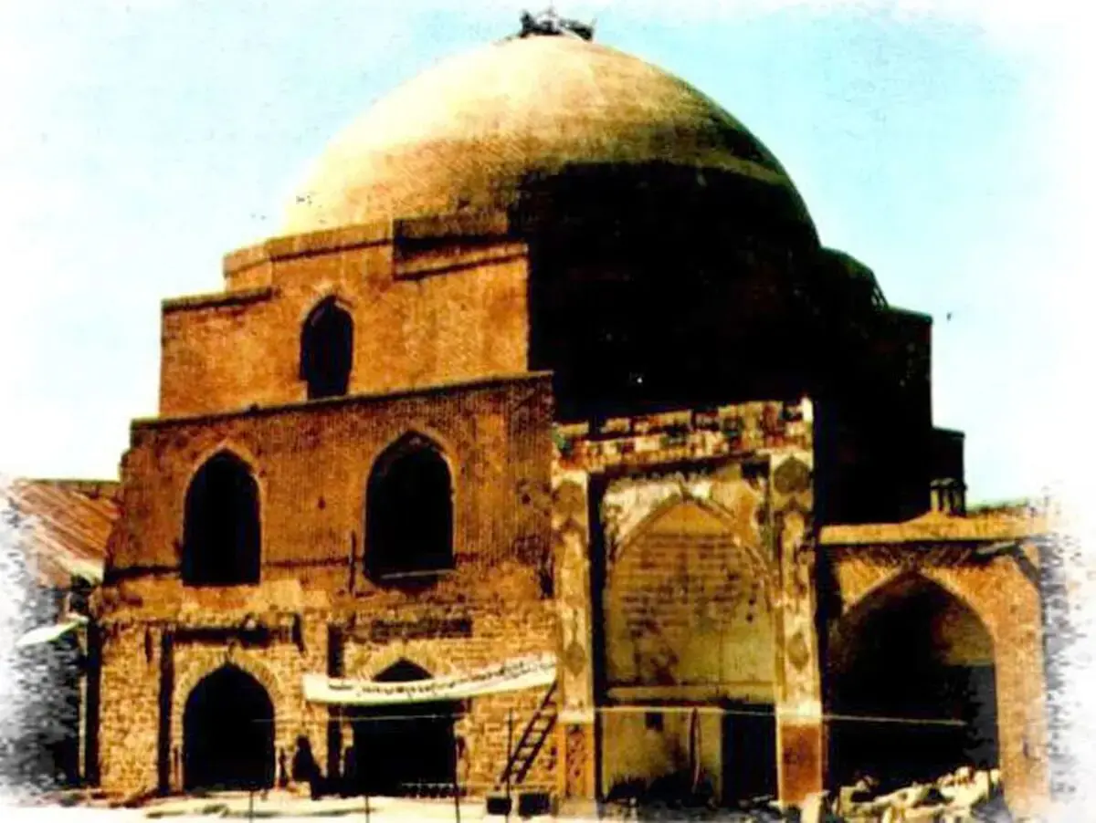 کشف راز قدیمی معماری ساسانی در مسجد جامع ارومیه