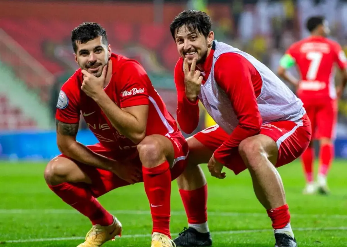 النصر مقابل شباب الاهلی؛ غیبت آزمون و عزت‌اللهی مقابل النصر