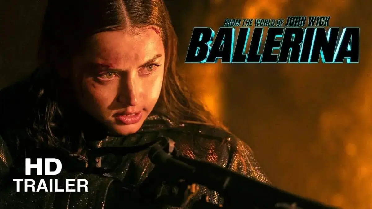 پوستر جدید فیلم Ballerina با بازی آنا د آرماس منتشر شد