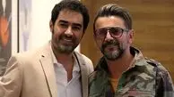 گریم متفاوت شهاب حسینی و امین حیایی در پشت صحنه سریال پوکر