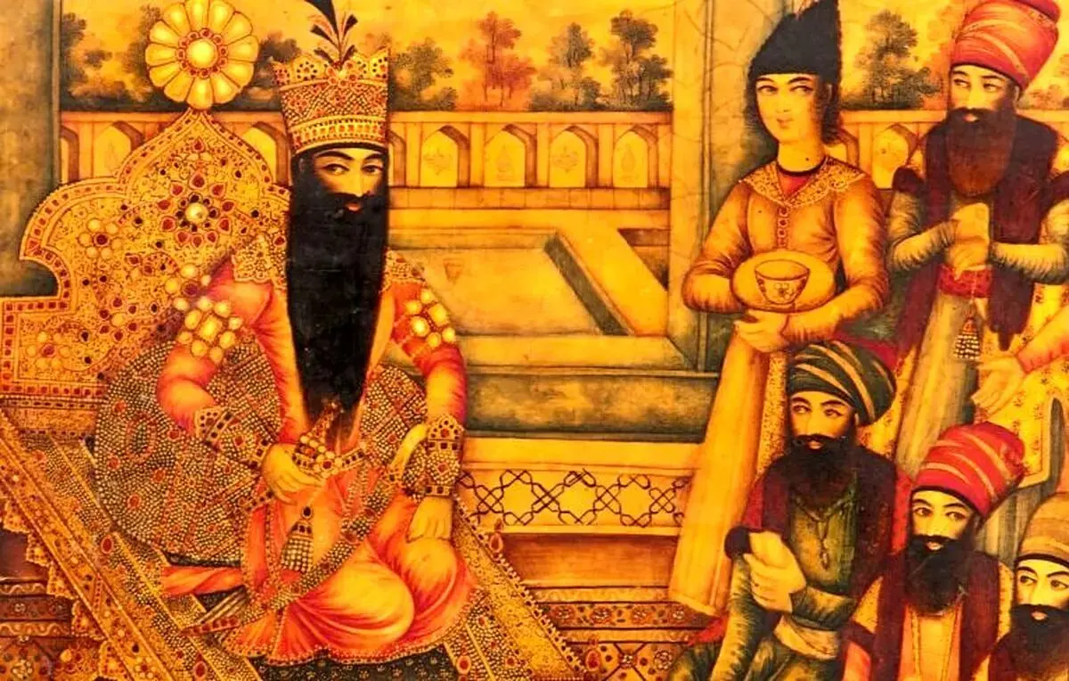 نقاشی دیده‌نشده از چهره فتحعلی‌شاه قاجار