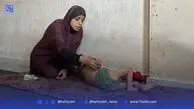 اشک غزه بر خاک و خون | خواندن نماز میت مرثیه‌ای برای کودکان ‌بی‌گناه