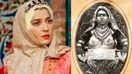 سفر به تاریخ؛ چهرۀ واقعی مادر مظفرالدین شاه که در سریال جیران الهام نامی نقشش را بازی می‌کرد
