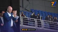 پیام رییس فیفا پس از حضور زنان در ورزشگاه امام رضای مشهد