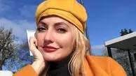 عزاداری مهناز افشار برای مادرش + عکس