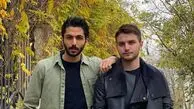 جدیدترین عکس‌های کیسان دیباج و دارا حیایی در پشت صحنه یک نمایش
