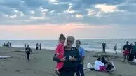 تحویل کودک سه ساله گمشده در نوار ساحلی بابلسر