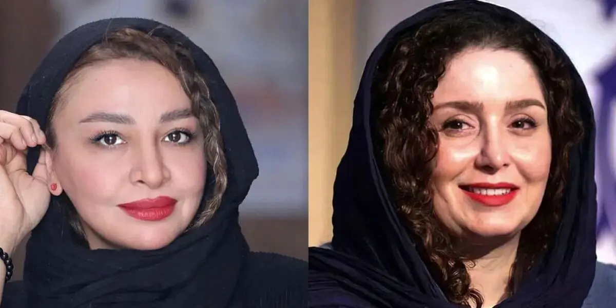 تیپ دهه 60 مه‌لقا باقری،ژاله صامتی و پژمان جمشیدی