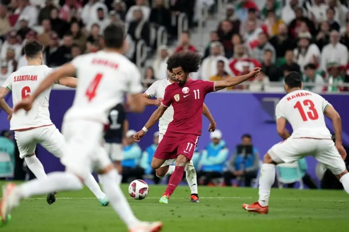 تیم ملی قطر با ۲۵ خارجی مقابل ایران