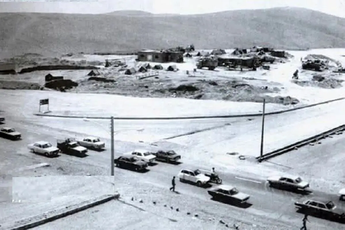 سفر در زمان به قلب تهران قدیم؛ تصویری ناب از بزرگراه مدرس در 55 سال پیش
