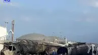 آسیب جدی پالایشگاه حیفا در عملیات موشکی ایران