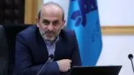 رییس صداوسیما در دفتر کار جدیدش پس از موشک‌باران ساختمان شیشه‌ای/ عکس