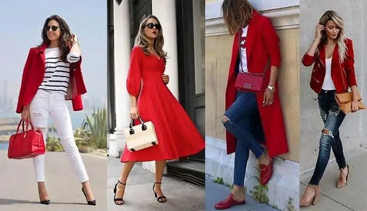 ۵ ایده برای ست رنگ قرمز؛ چگونه اصیل و شیک به‌نظر برسیم؟