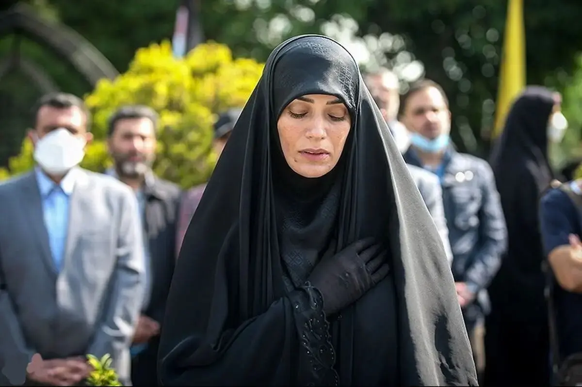الهام چرخنده در قاب زمان؛ چهره‌ای متفاوت در فیلم سوگند