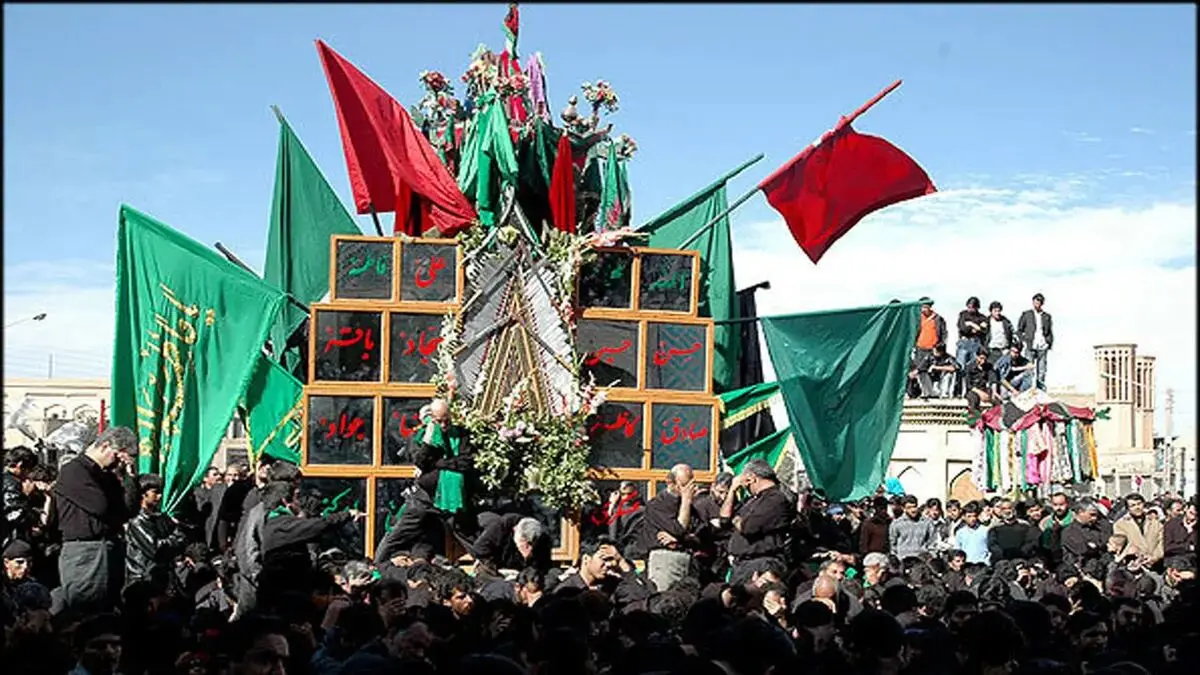 دیوارنگاره جدید میدان ولیعصر «ایران امام حسین(ع)» + عکس