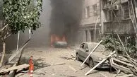 تصاویرى از آمبولانس هلال احمر درپى حمله مستقیم اسرائیل + عکس