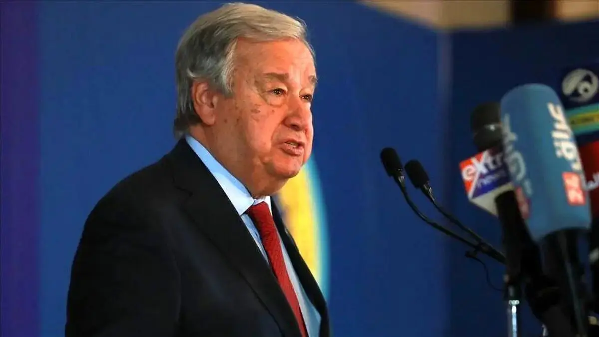 گوترش دبیر کل سازمان ملل: از بین‌المللی شدن جنگ ایران و اسرائیل خودداری کنید