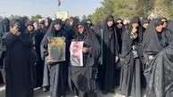 مراسم تشییع و خاکسپاری سردار حاجی زاده در قطعه مدافعان حرم