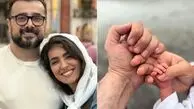 مونا کرمی از تولد فرزندش خبر داد و نوشت؛ پسرم تو در روزهای خاکستری جنگ و ترس به دنیا اومدی