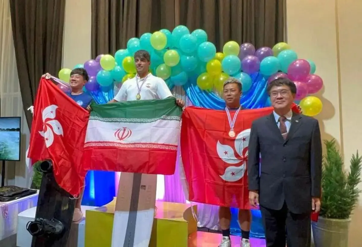 ملی‌پوش اسکی روی آب ایران، قهرمان آسیا شد