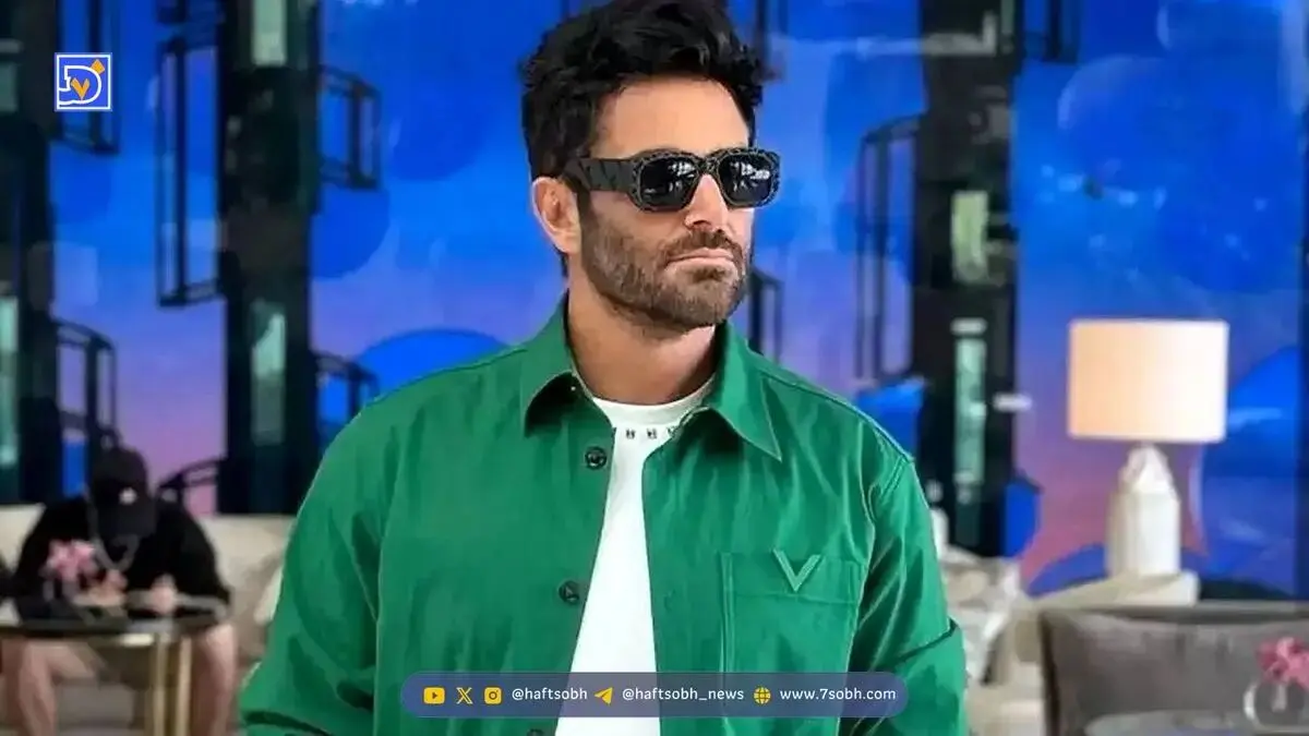 محمد رضا گلزار با برج‌ خلیفه عکس هنری ثبت کرد + عکس