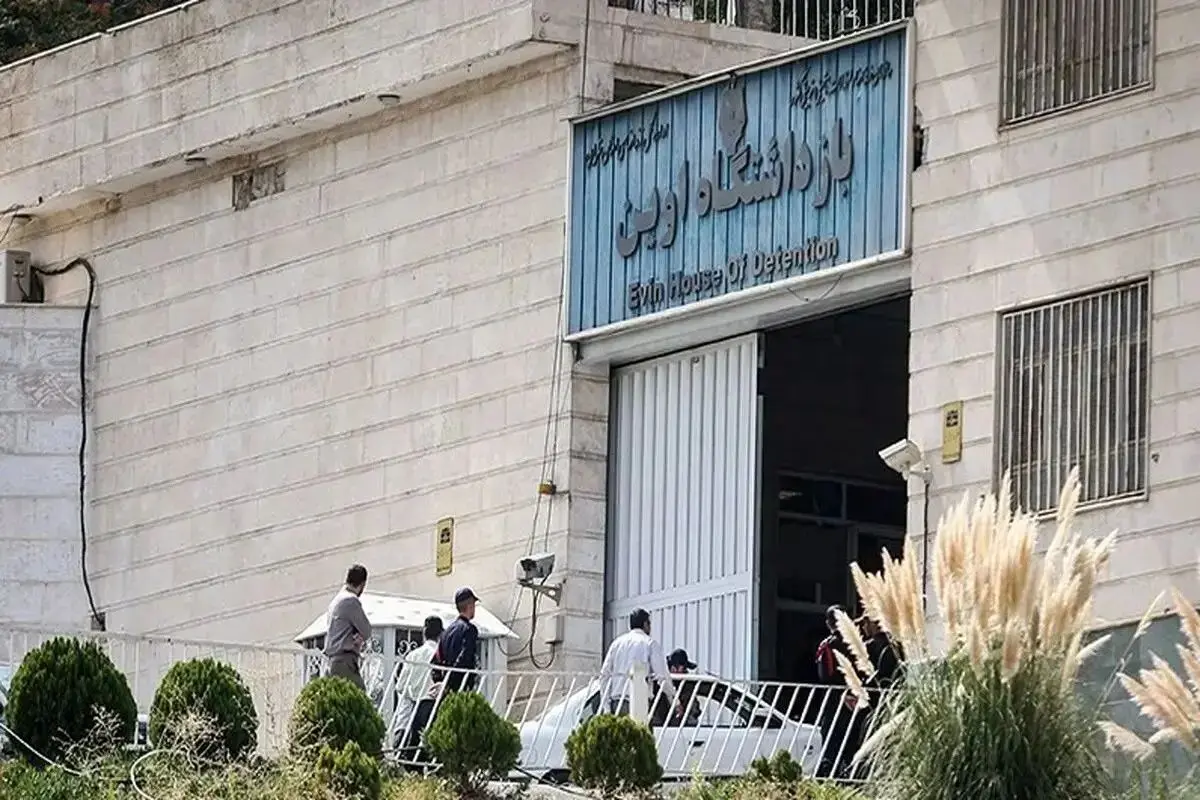 جدیدترین تصویر منتشر شده از ساختمان ملاقات زندان اوین بعد از حمله اسرائیل+ عکس
