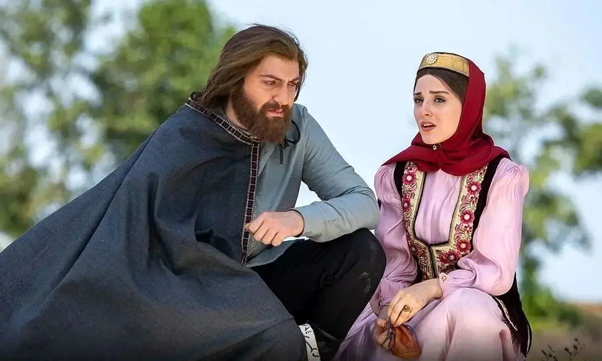 قاب زیبای سیاوش سریال جیران با دختر کوچولوی بامزه‌اش + عکس