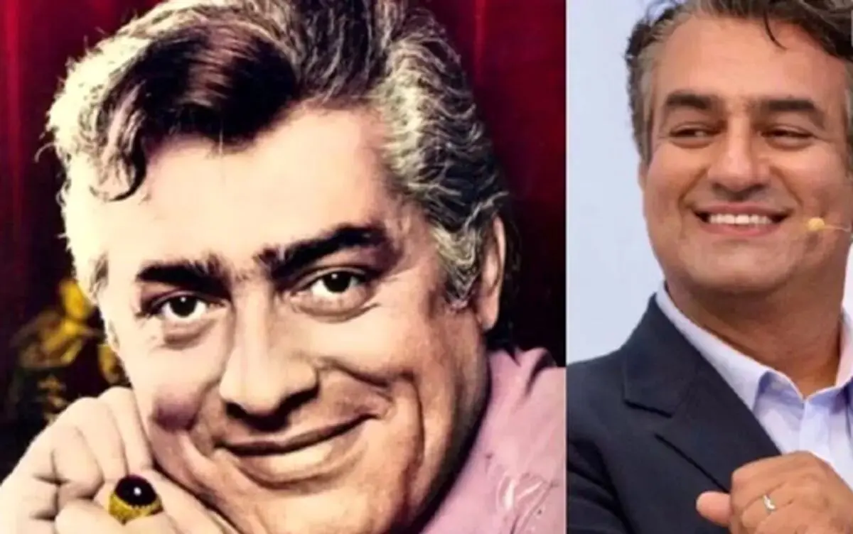 تیپ و چهره جذاب «سام نوری خواهرزاده فردین» در 50 سالگی