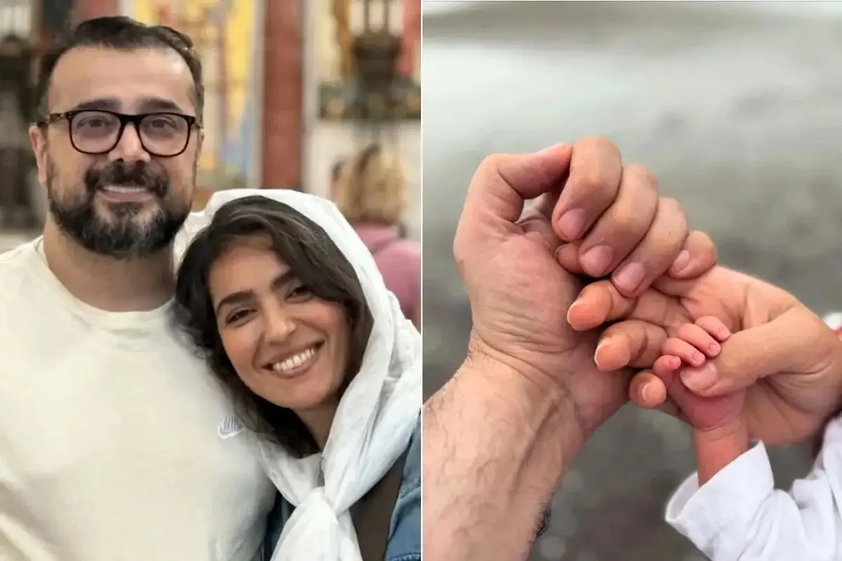 سپند امیر سلیمانی عکسی از روز زایمان همسرش منتشر کرد؛ مونا کرمی به عنوان مادر نمونه سنگ تمام گذاشت