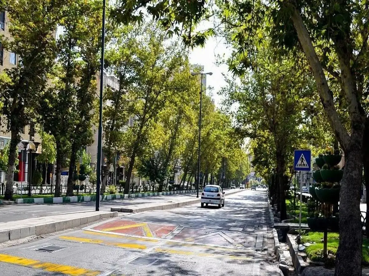 سفر در زمان؛ تهران سال ۱۳۴۷، خیابان پاسداران (عکس)