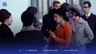 قاب تاریخ| ‌‌دختر داریوش در آغوش علی دایی و خانم‌های شیک‌پوش تهرانی ‌