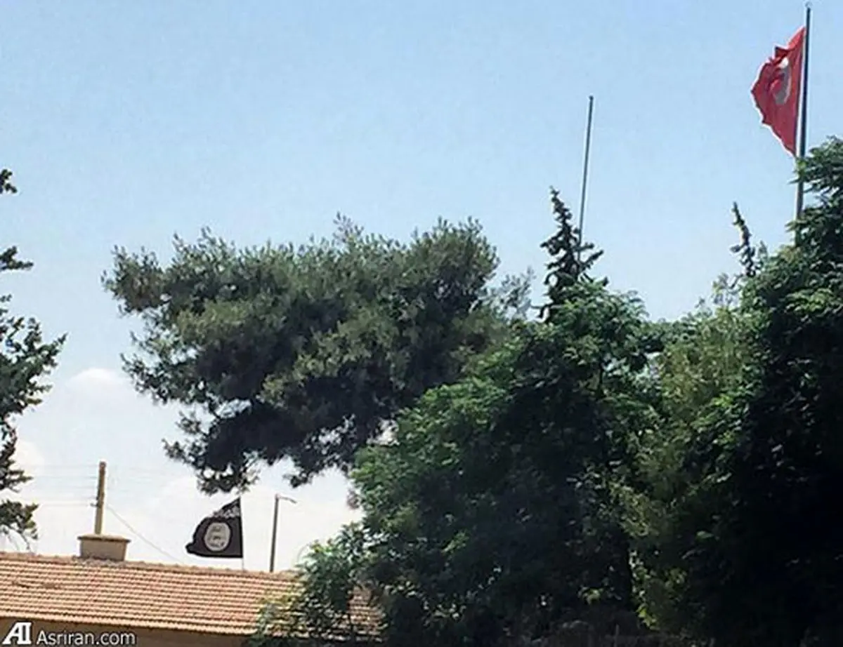 فاصله ۳۰ متری ترکیه و داعش