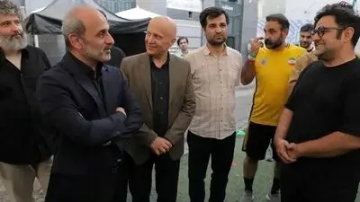 دیدار رئیس صدا و سیما با عوامل سریال سبزواران