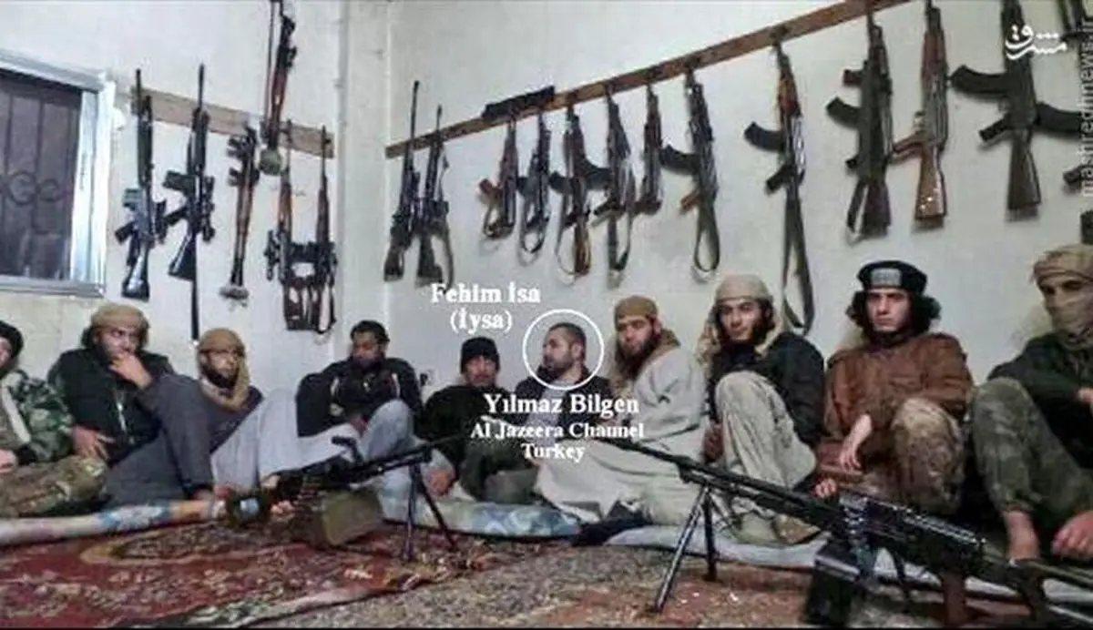 خبرنگار الجزیره تروریست داعشی از آب درآمد!
