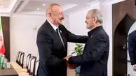 دیدار روسای جمهور ایران و آذربایجان