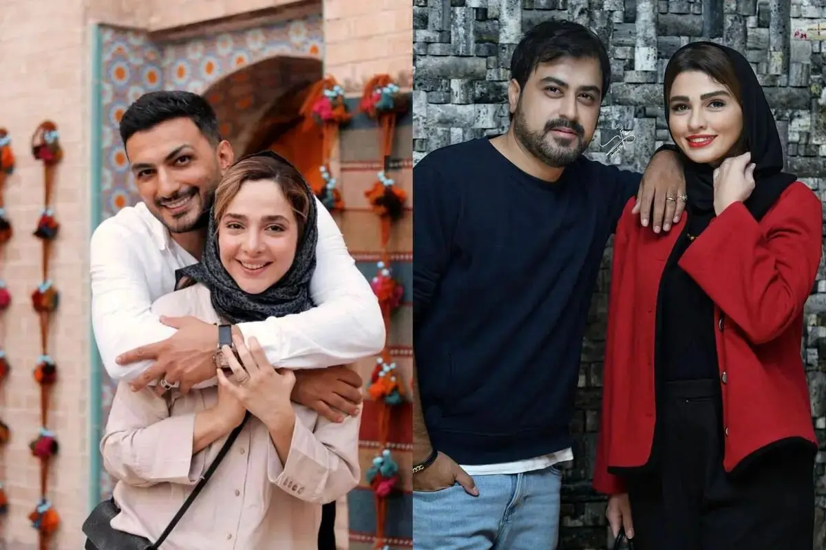 المیرا دهقانی و سیما خضرآبادی؛ دو ستاره با چهره‌هایی زیبا کنار همسران + عکس