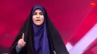 تصویری پربازدید از حضور سحر امامی شیرزن ایرانی در مراسم شام غریبان