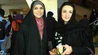 سفره رنگین گلاره عباسی و مادرش برای مژده لواسانی