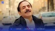 قدرت‌الله ایزدی در کنار رضا عطاران