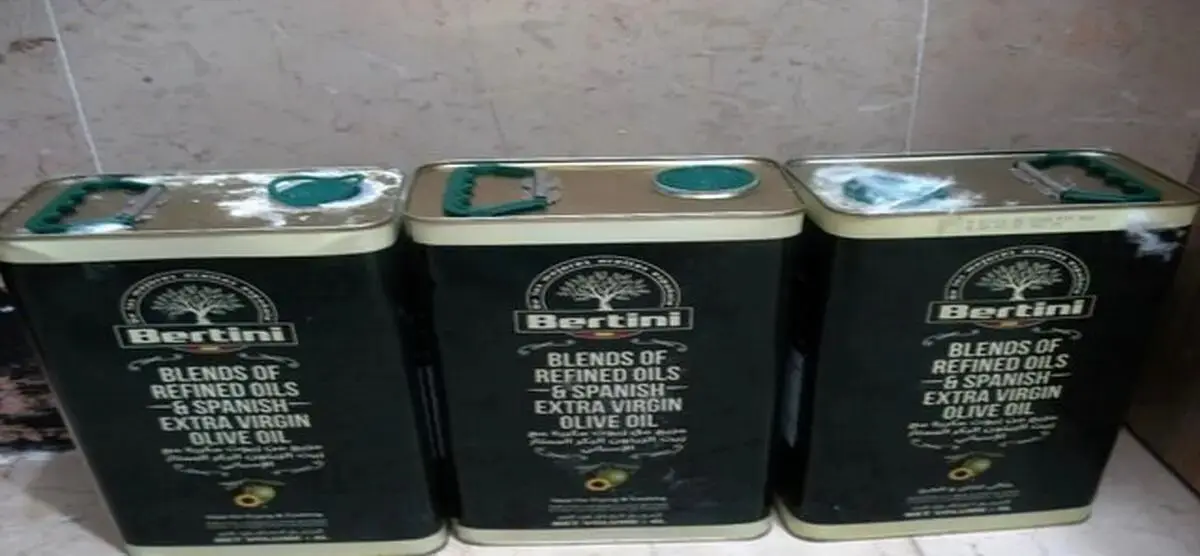 کشف بیش از ۱۴ کیلوگرم «شیشه» در قوطی‌های روغن زیتون