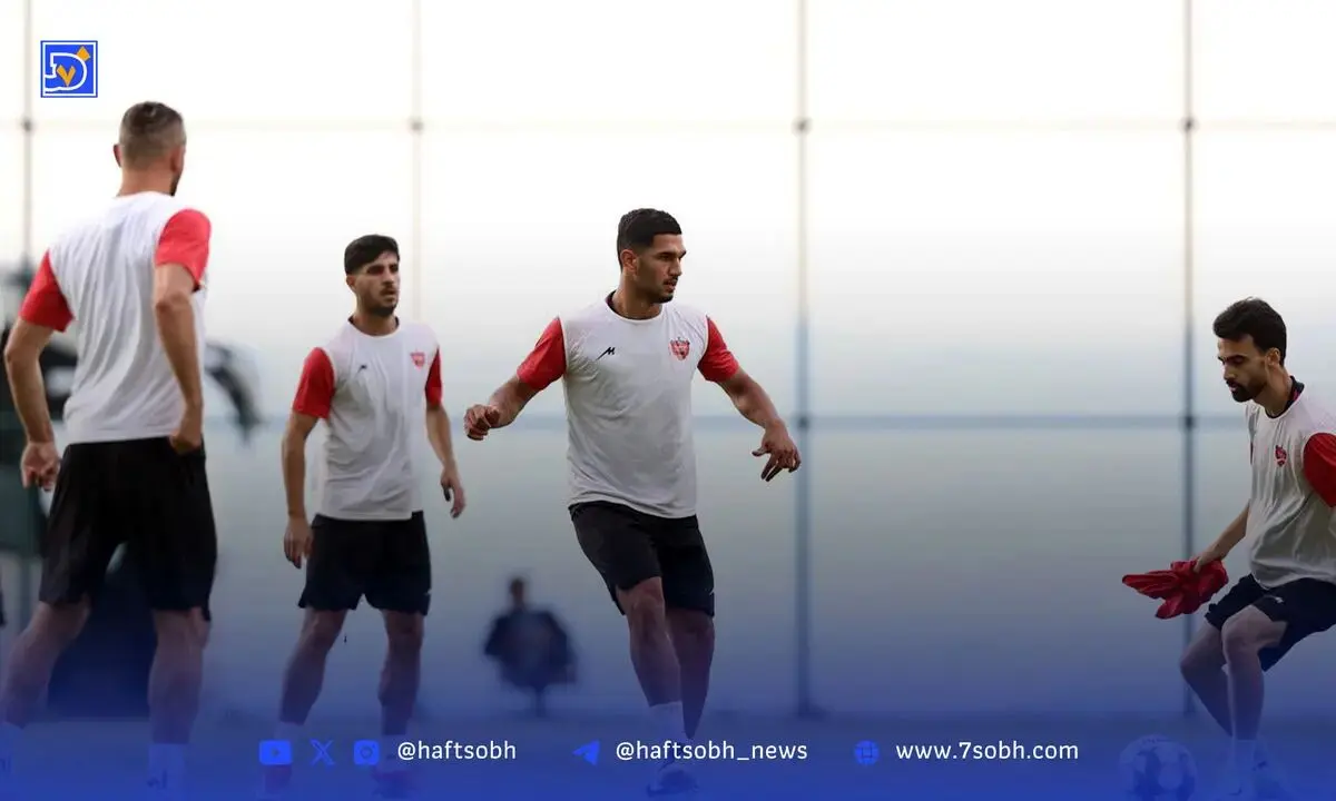 تمرین پرسپولیس تحت تاثیر باران ارتفاعات ارزروم