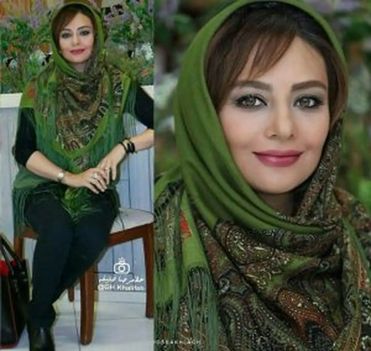 نگاه روز | یکتا ناصر با میکاپ سبز، عکس مادر رضا صادقی و جذابیت نیوشا ضیغی با استایل ترند!