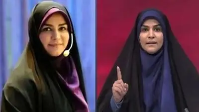 عکس خبرنگار آمریکایی در آغوش سحر امامی مجری شیرزن صدا و سیما