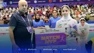 پریسان خسروی ستاره دیدار ایران و چین تایپه شد