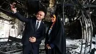 خبرنگاران آمریکایی با سحر امامی عکس انداختند + عکس