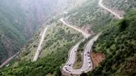 جاده هراز مسدود شد