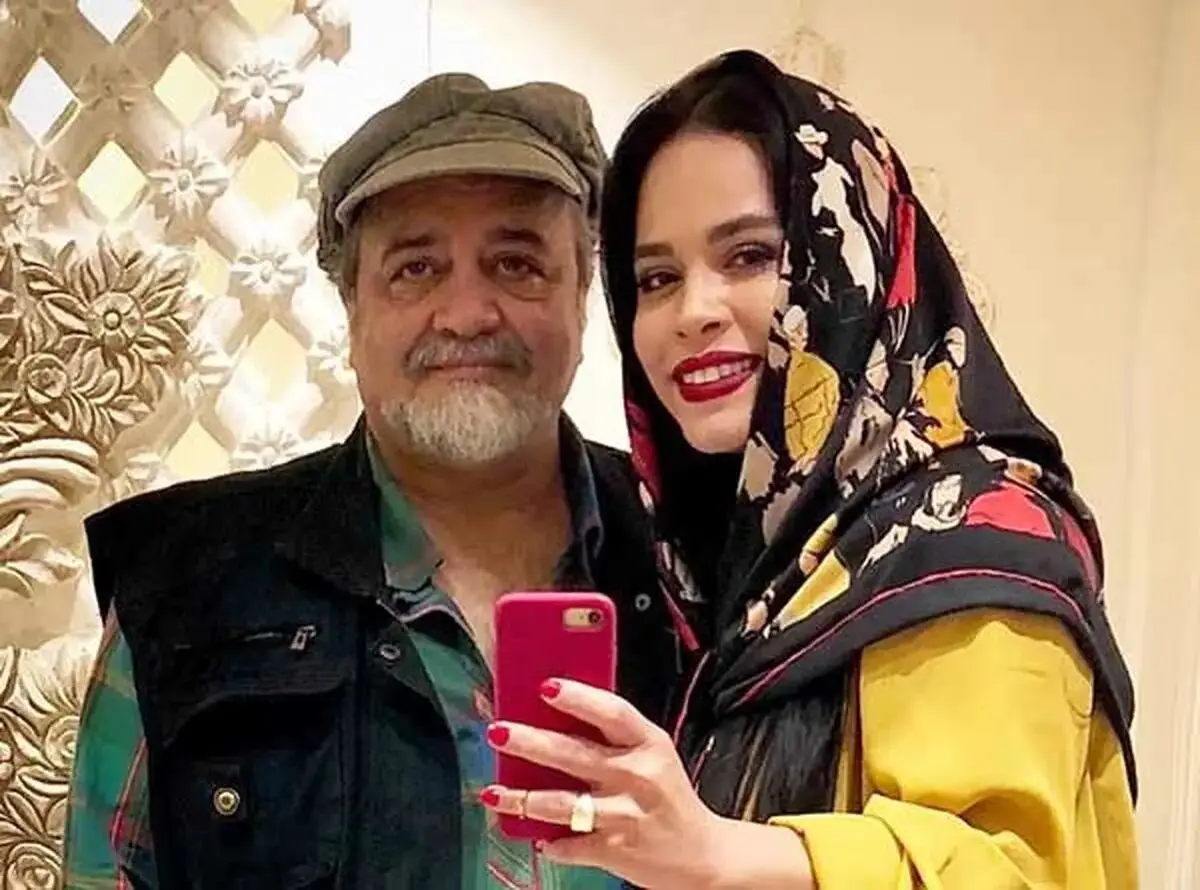 ملیکا شریفی نیا عکسی زیرخاکی دوران کودکی خود در آغوش محمدرضا شریفی نیا در روز تولدش منتشر کرد + عکس