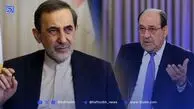 گفت‌وگوی تلفنی دکتر ولایتی با نوری المالکی درباره تحولات منطقه و تأکید بر حمایت از جبهه مقاومت