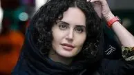 سلفی جدید الناز شاکردوست با ست ناخن و قاب موبایل صورتی