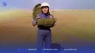 قاب تاریخ| ‌دختر چترباز، الیزابت تیلور در شیراز، بازرگان در قم، ‌آب‌فروش و عکاس دوره‌گرد‌‌
